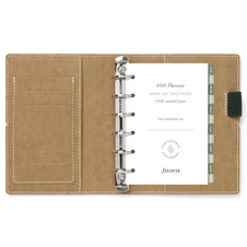 Diář Filofax ECO Essential - kapesní / walnut