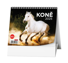 Kalendář stolní MINI - Koně / BSL8